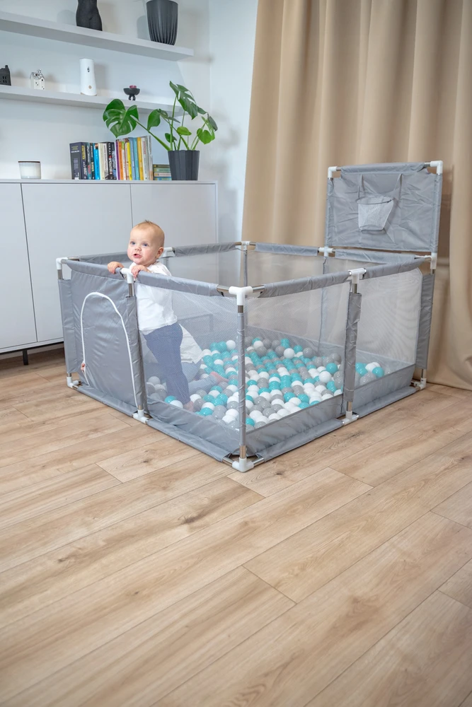 Žaidimų aikštelė Selonis, 100 kamuoliukų, pilka