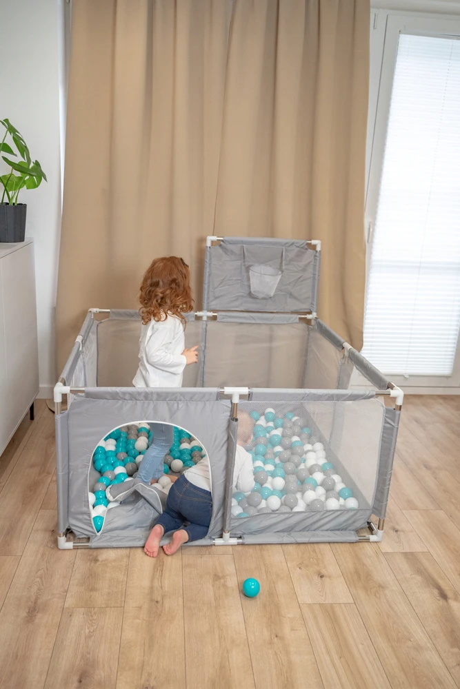 Žaidimų aikštelė Selonis, 100 kamuoliukų, pilka