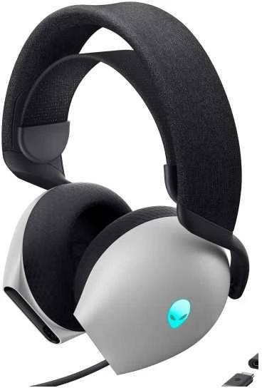 Dell Ausinės Žaidimams | Alienware Tri Mode AW725H | Bluetooth | Over-Ear | Mikrofonas | Lunar Light | Noise canceling