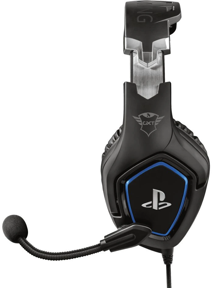 Žaidimų ausinės Trust GXT 488 Forze PS4 Gaming Headset PlayStation official licensed product, Juodos, 23530