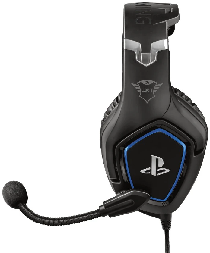 Žaidimų ausinės Trust GXT 488 Forze PS4 Gaming Headset PlayStation official licensed product, Juodos, 23530