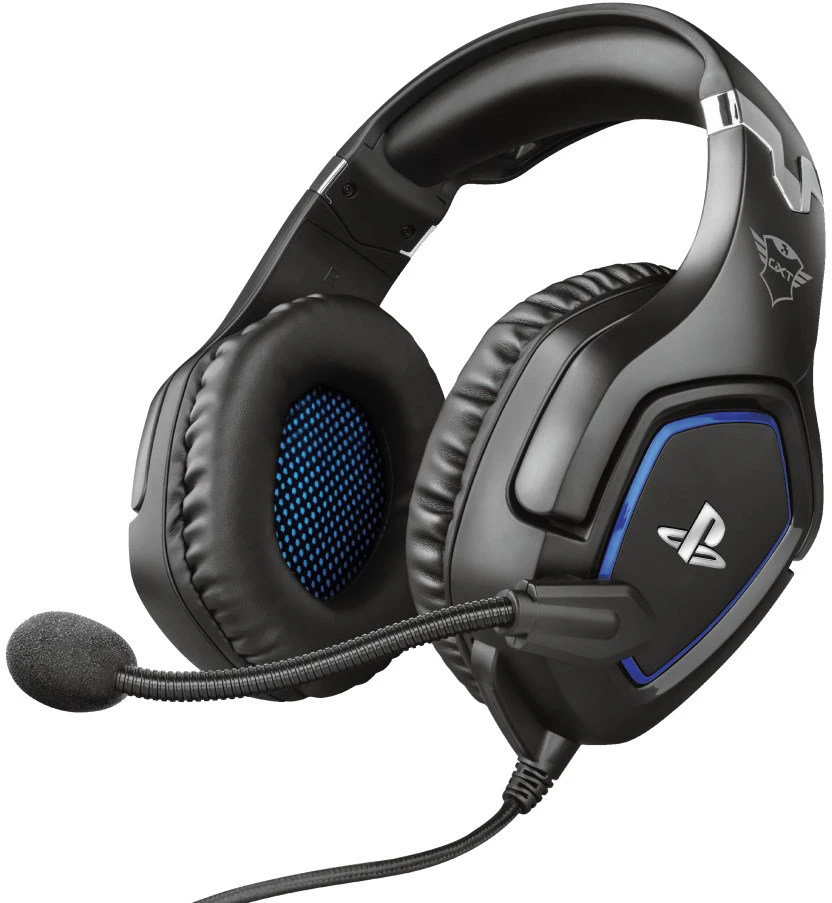 Žaidimų ausinės Trust GXT 488 Forze PS4 Gaming Headset PlayStation official licensed product, Juodos, 23530
