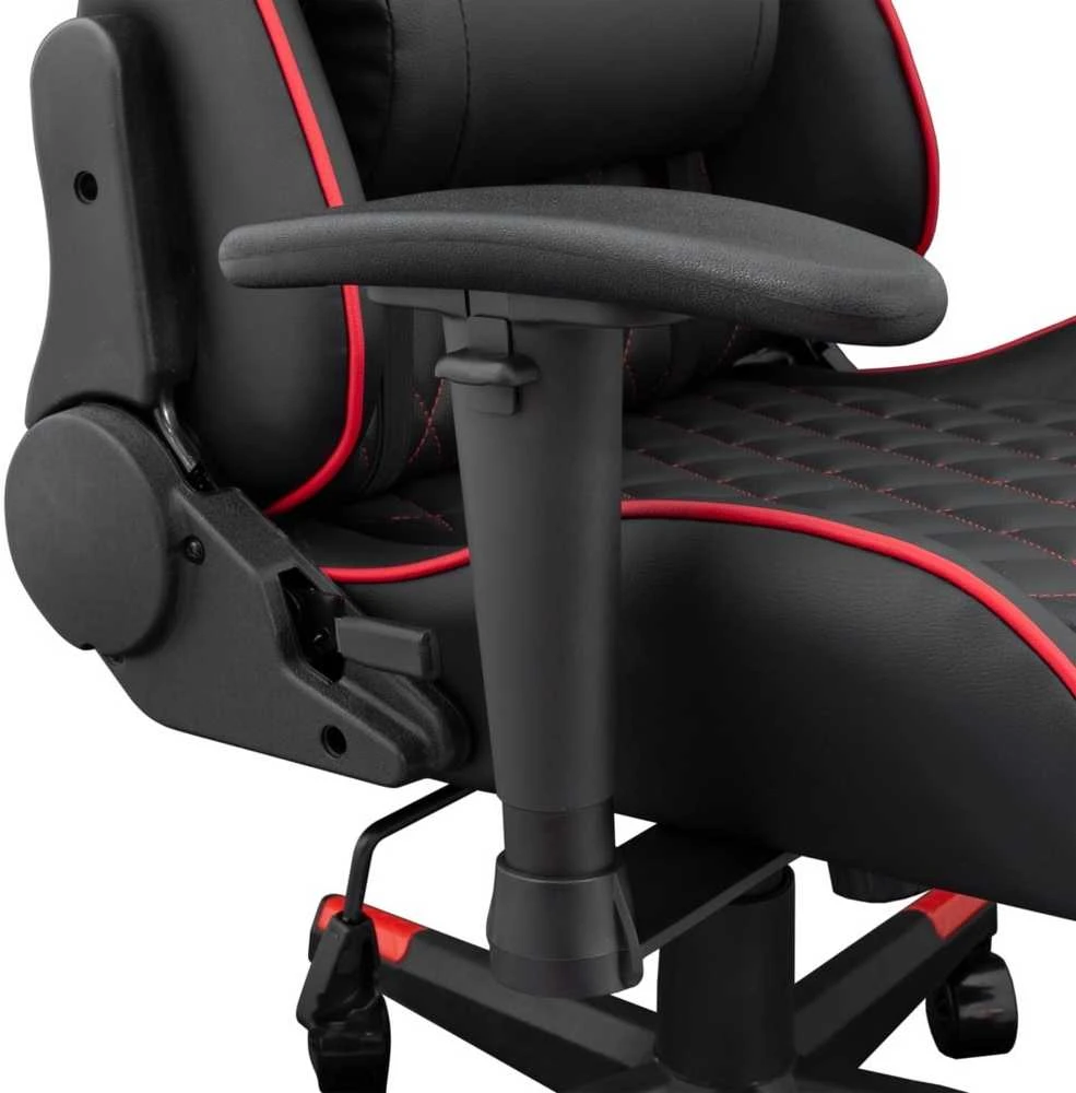 Žaidimų kėdė White Shark Racer-Two Gaming Chair, Juoda