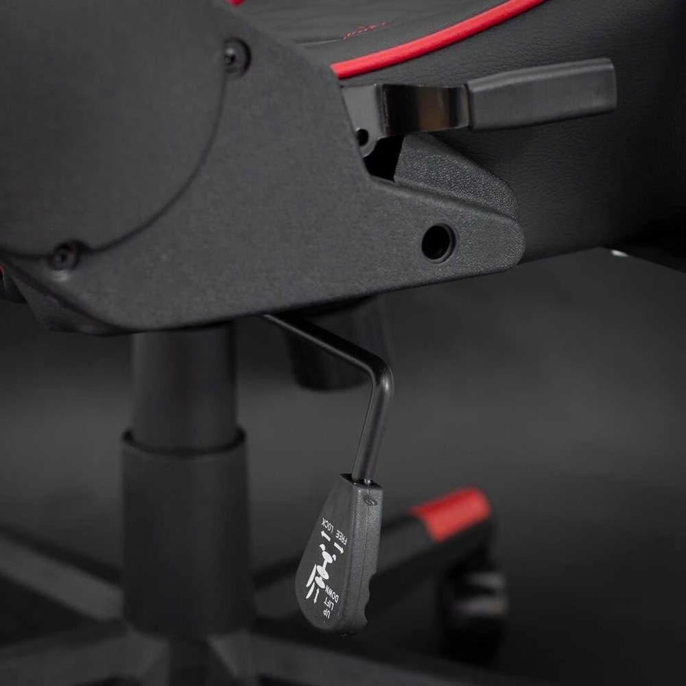 Žaidimų kėdė White Shark Racer-Two Gaming Chair, Juoda