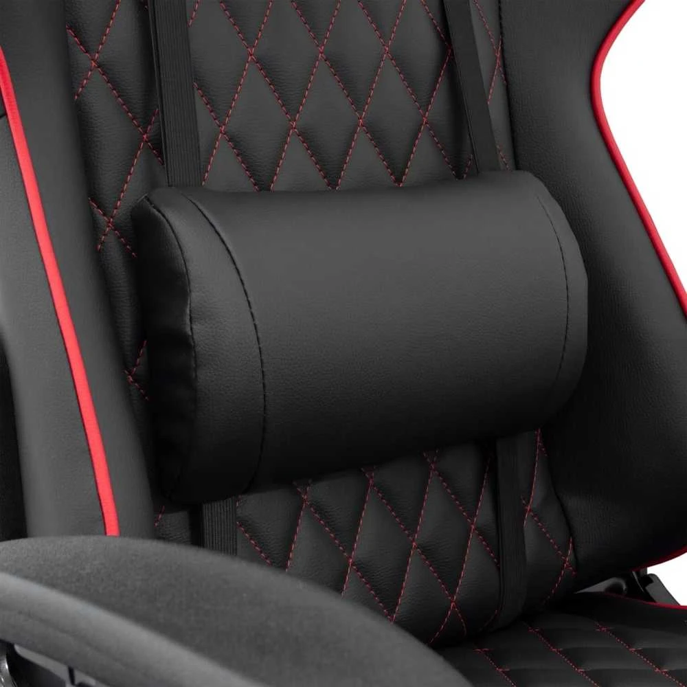 Žaidimų kėdė White Shark Racer-Two Gaming Chair, Juoda
