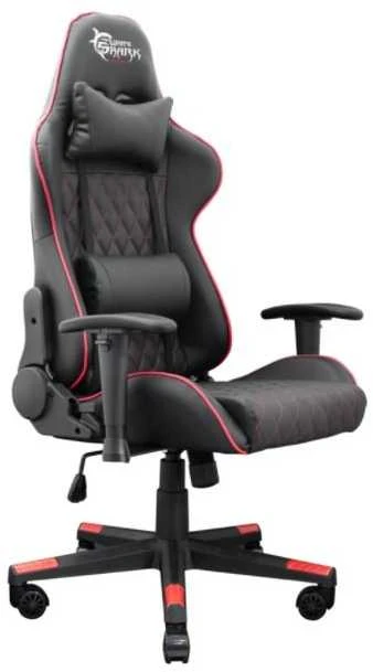 Žaidimų kėdė White Shark Racer-Two Gaming Chair, Juoda