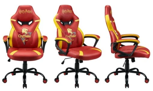 Žaidimų kėdė Subsonic Junior Harry Potter Gryffindor, raudona