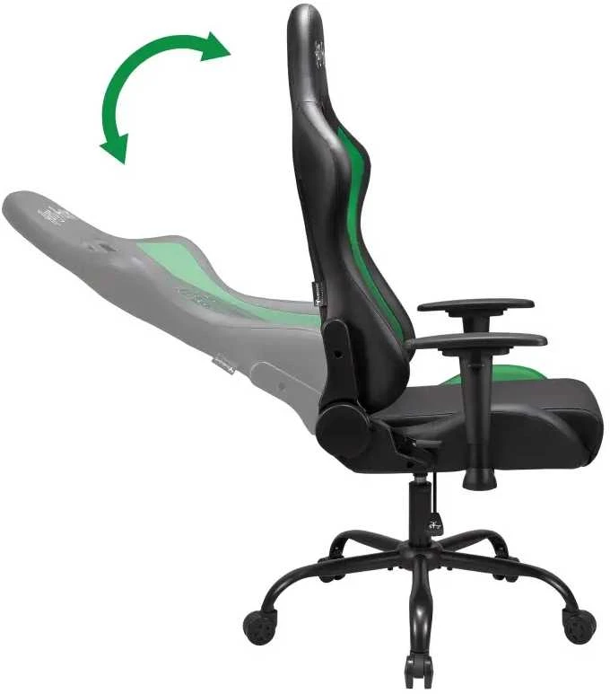 Žaidimų kėdė Subsonic Pro Harry Potter Slytherin, juoda