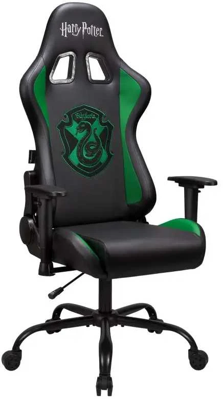 Žaidimų kėdė Subsonic Pro Harry Potter Slytherin, juoda