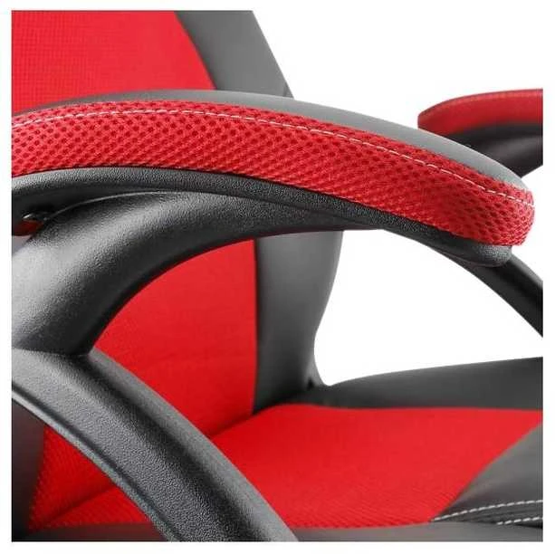 Žaidimų kėdė White Shark Red Devil Gaming Chair, Raudona