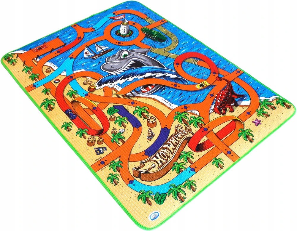 Žaidimų kilimėlis Hot Wheels ODS, 120x90 cm