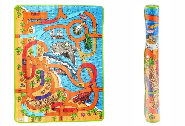 Žaidimų kilimėlis Hot Wheels ODS, 120x90 cm