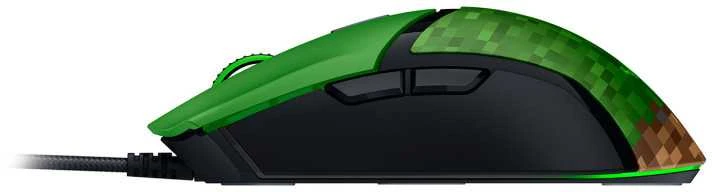 Razer | Pelė žaidimams | Cobra | Optiniai pelės jungikliai Gen-3 | Minecraft Edition