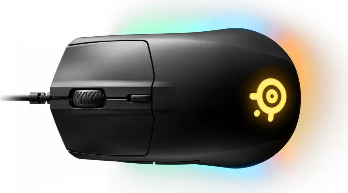 Žaidimų pelė SteelSeries su laidu Rival 3, Juodos spalvos