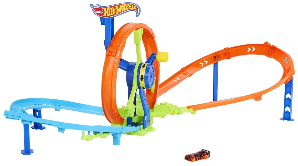 Mattel HOT WHEELS rinkinys – Veiksmo turbinų iššūkis (JBX65)