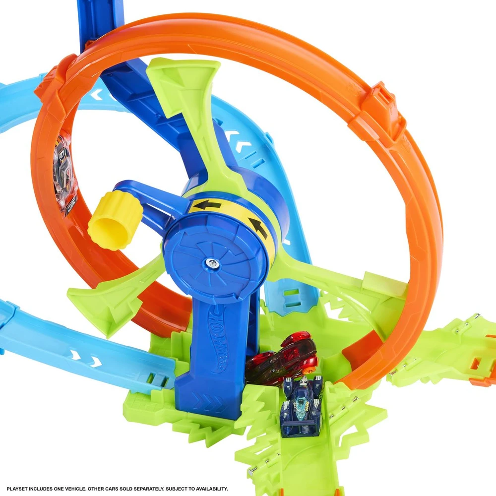Mattel HOT WHEELS rinkinys – Veiksmo turbinų iššūkis (JBX65)