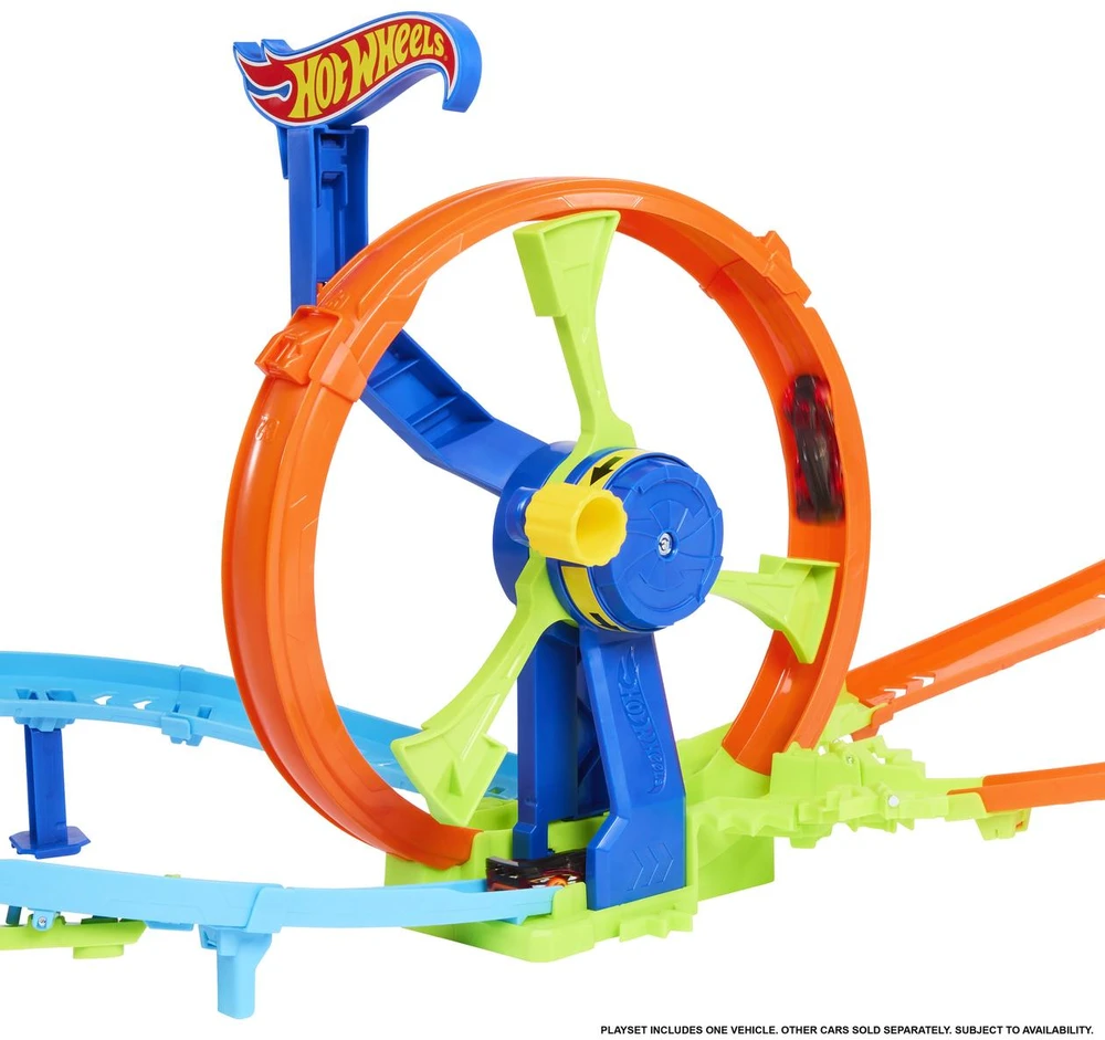 Mattel HOT WHEELS rinkinys – Veiksmo turbinų iššūkis (JBX65)