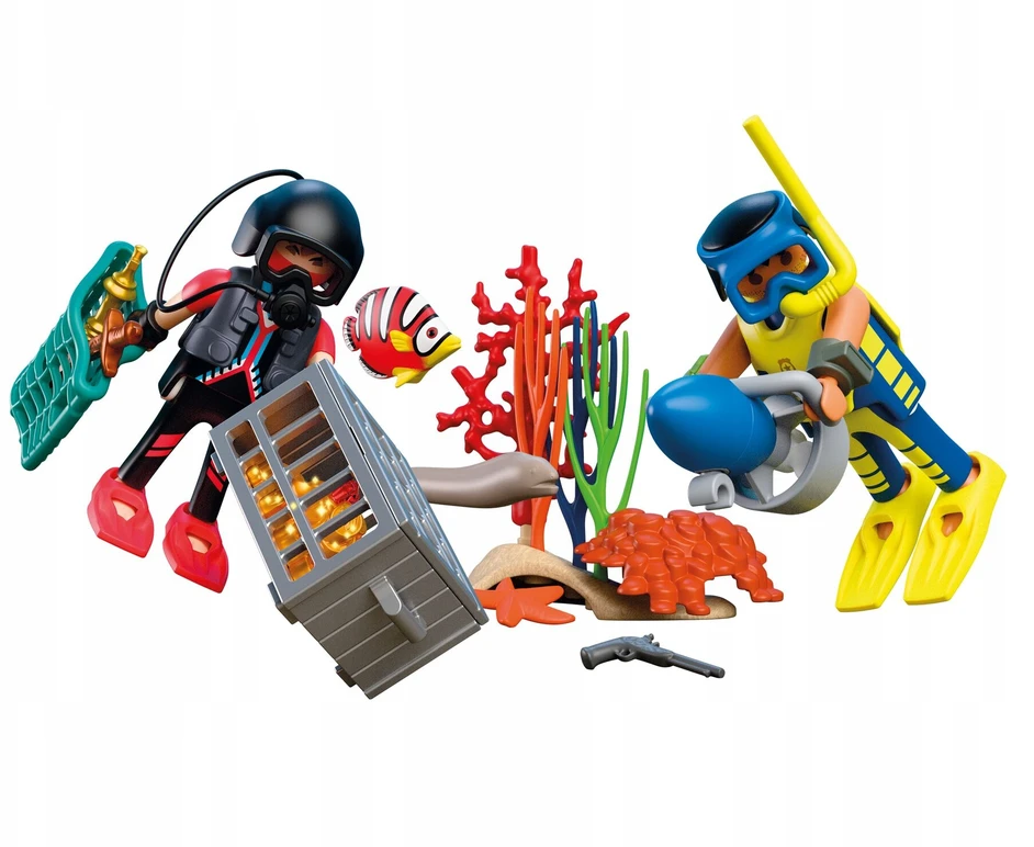 Konstruktorius Playmobil Policijos naras su lobiu (72078)