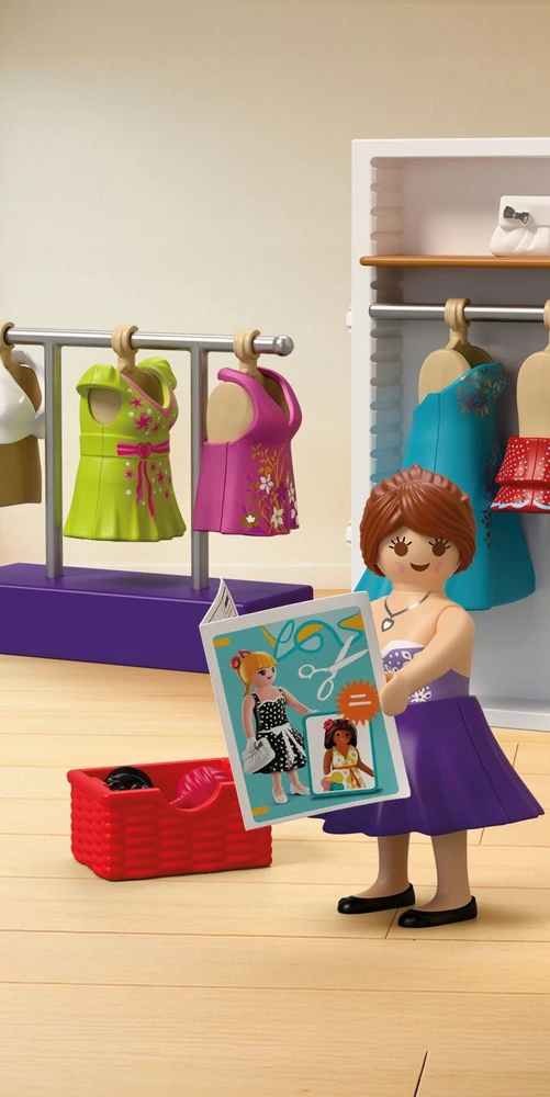 Konstruktorius Playmobil Kūrybingas mados dizaineris (72082)