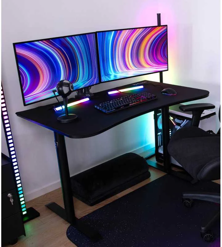 Kilimėlis Arozzi Gaming Desk | Arena Small | Pure Juodas
