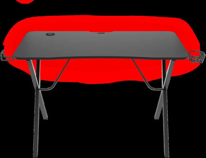 Žaidimų stalas Genesis Holm 200 RGB Gaming Desk, su pašvietimu