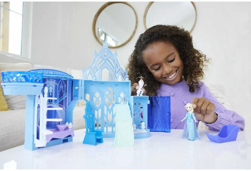 Mattel DISNEY FROZEN mažesnio dydžio Elza ir ledo rūmai (JDP63)