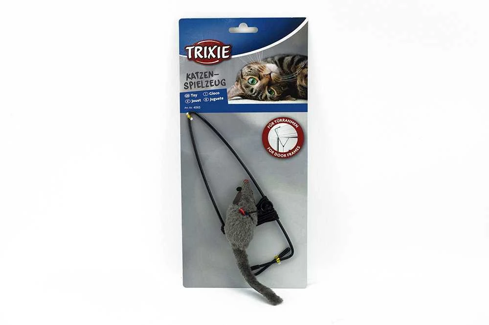 TRIXIE Pelė durų staktai, pliušas, 8 cm-190 cm