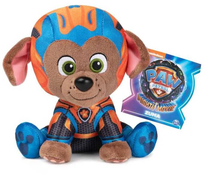 PAW PATROL MOVIE Pliušinis herojus ZUMA, 15 cm