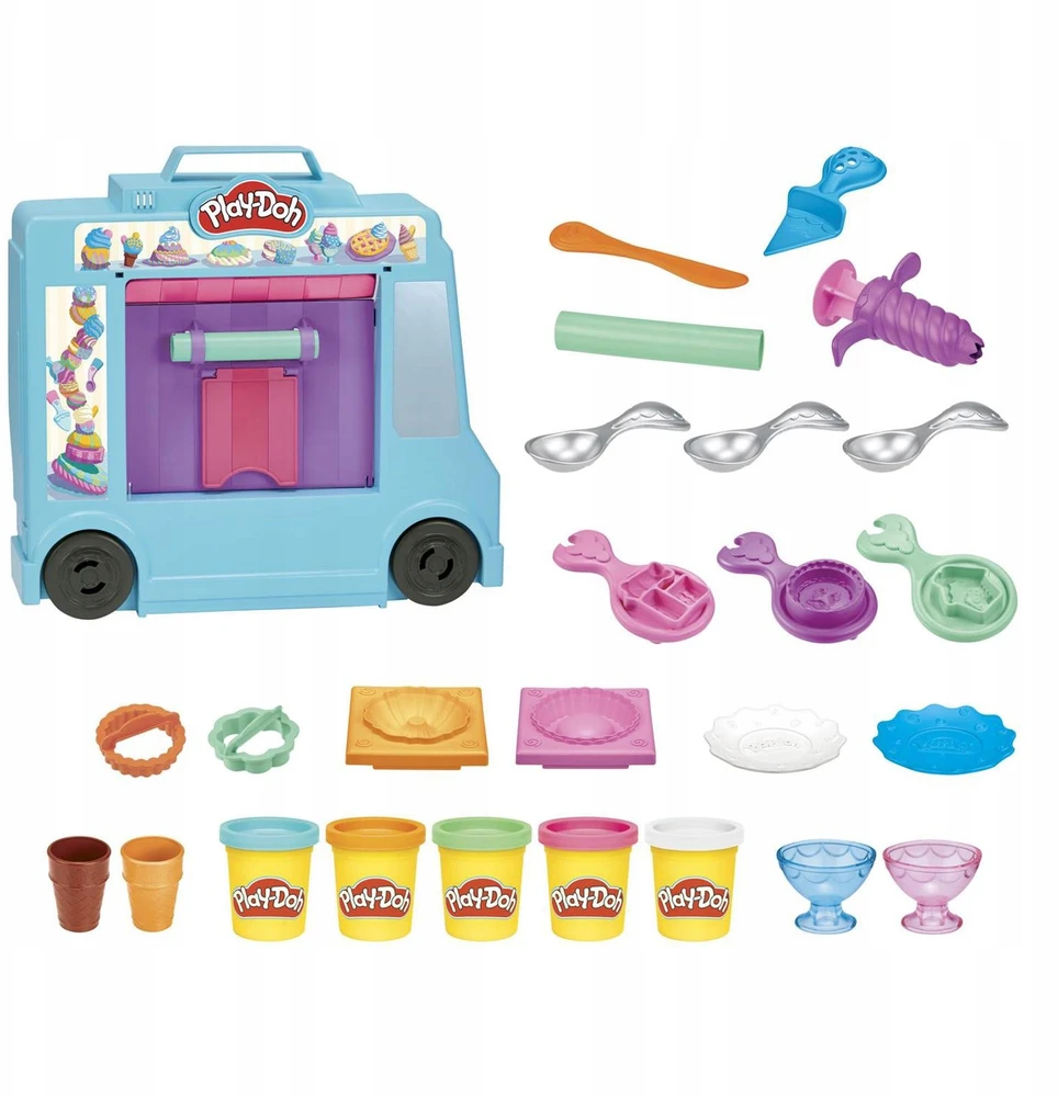 PLAY-DOH Rinkinys „Ledų autobusiukas“