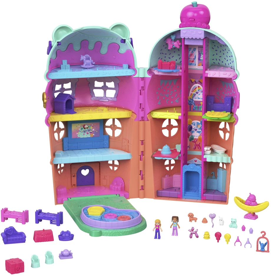 Žaislinis namas Polly Pocket Gelato House