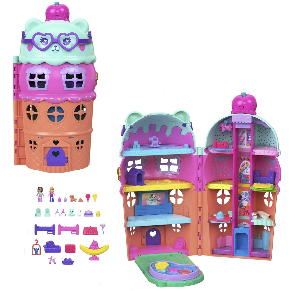Žaislinis namas Polly Pocket Gelato House