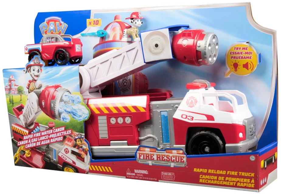 Žaislinė mašinėlė Spin Master Paw Patrol Rescue Wheels Patrol + Chase