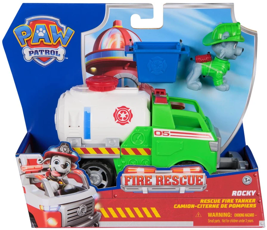 Nezatříděno Spin Master PAW PATROL transporto priemonė Fire Rescue Zuma, 6072684
