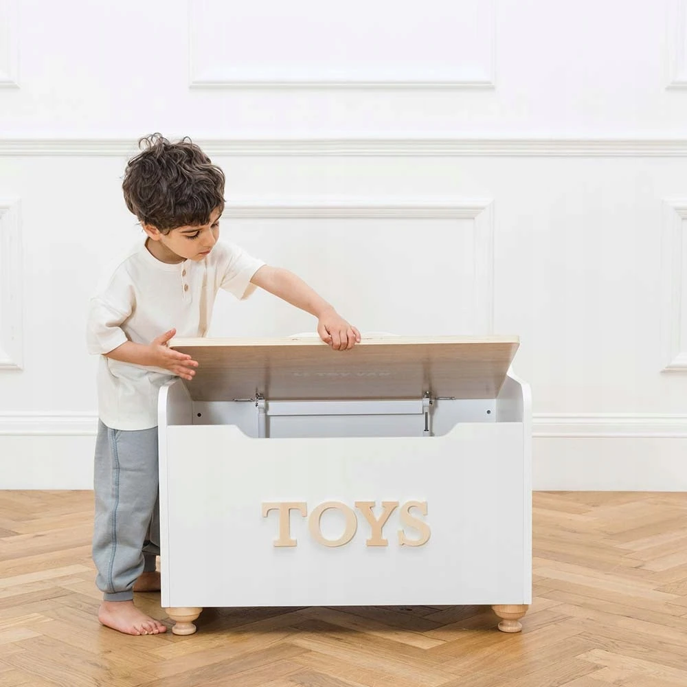 Žaislų Dėžė - Le Toy Van - 67,5x42,5x53 cm - FSC mediena - Amžius: 3+ - Dažyta rankomis