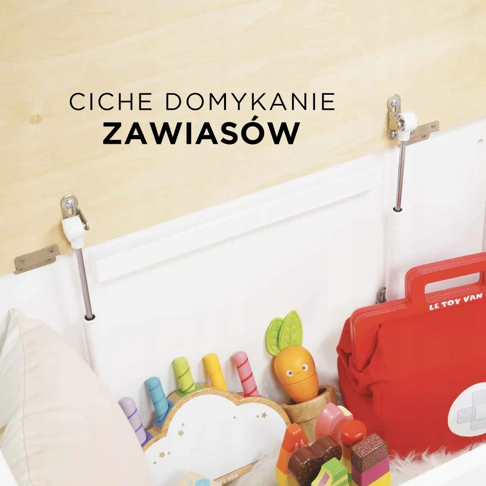 Žaislų Dėžė - Le Toy Van - 67,5x42,5x53 cm - FSC mediena - Amžius: 3+ - Dažyta rankomis