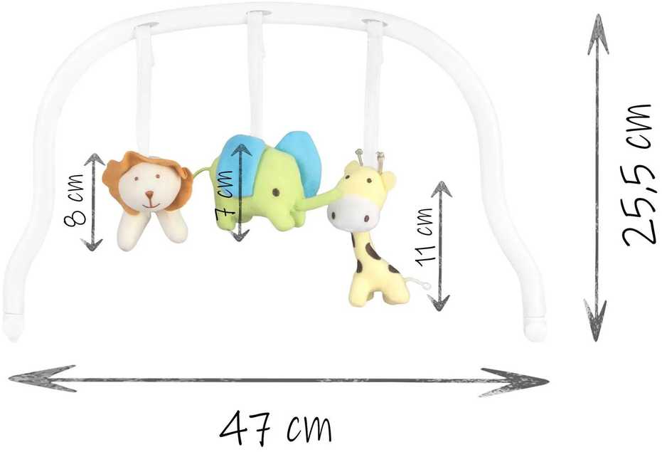 Ricokids Žaislų juosta Belo/Lindo/Tugo kėdei