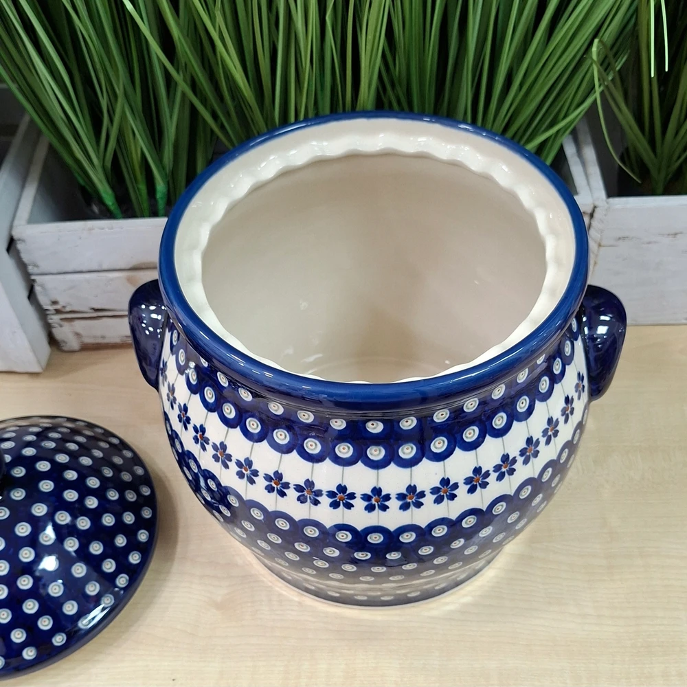 Zakady Ceramiczne Bolesawiec BOLESŁAWIEC PUODAS SU skylutėmis 5L 1101 DEK 166