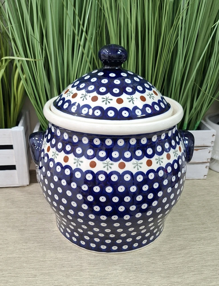 Zakłady Ceramiczne "Bolesławiec" BOLESŁAWIEC PUODAS SU skylutėmis 5L 1101 DEK 41