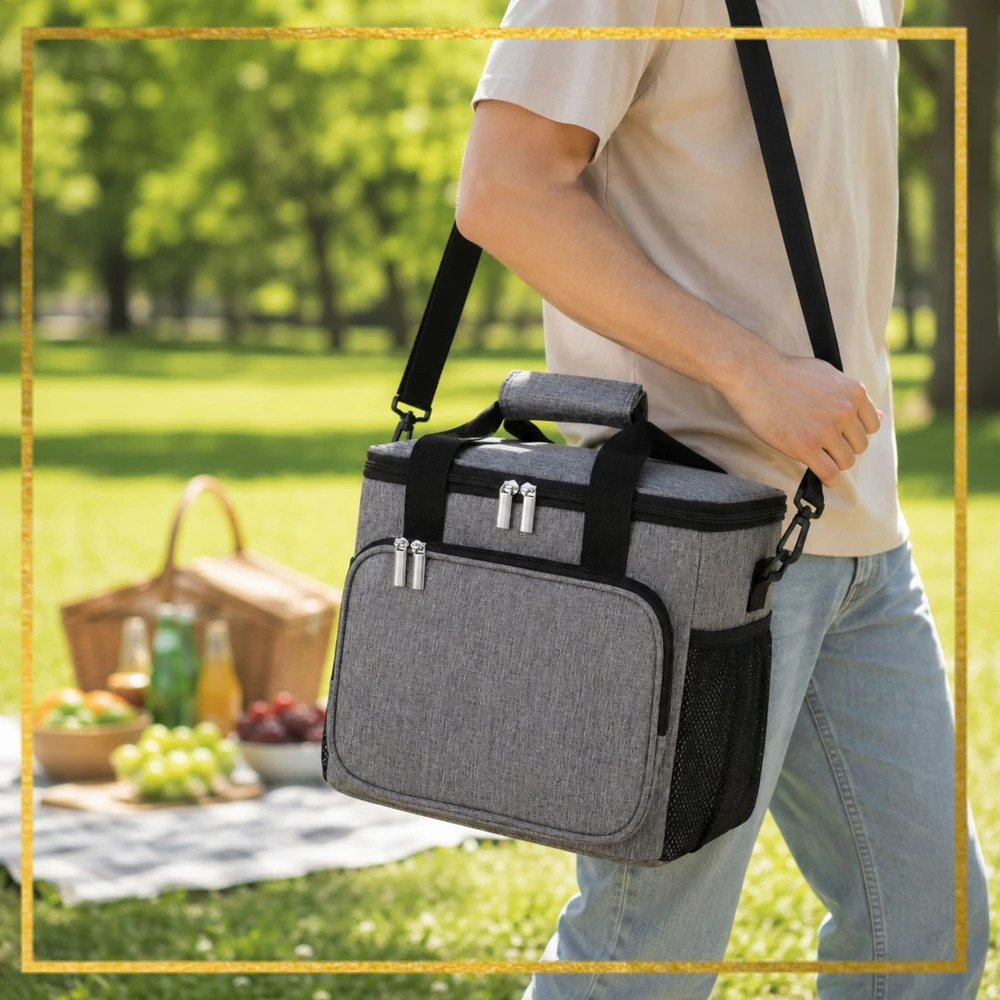 Zandor Thermal Bag Travel Thermal Cooler Travel 20L