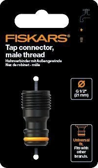 FISKARS TAP JUNGTIS IŠORINIS SIŪLAS 1/2"