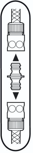 Žarnos jungtis 19 mm (G 3/4 colio) Gardena 18216-20, 967314501