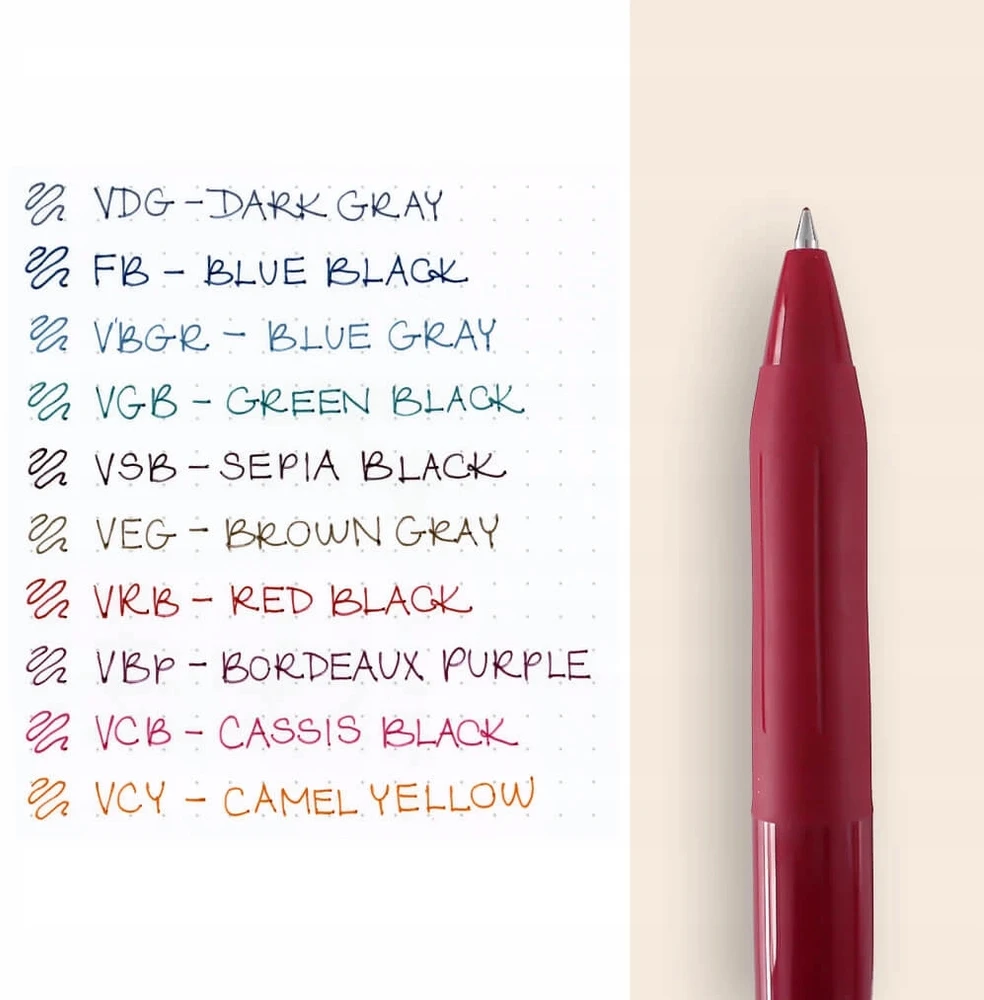 Zebra Sarasa Clip Vintage Gel Pen - Camel Geltona, 0.5mm