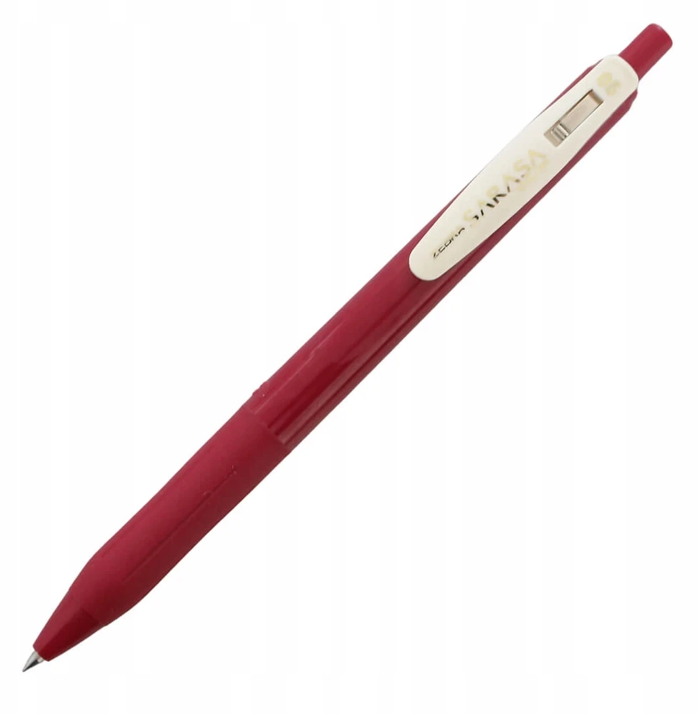 Zebra Sarasa Clip Vintage Gel Pen - Cassis Juodas