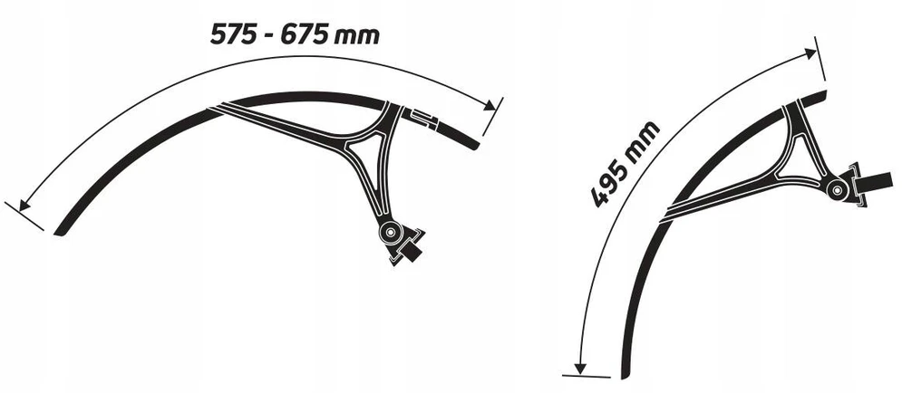 ZEFAL SHIELD G50 purvasargių rinkinys, juoda