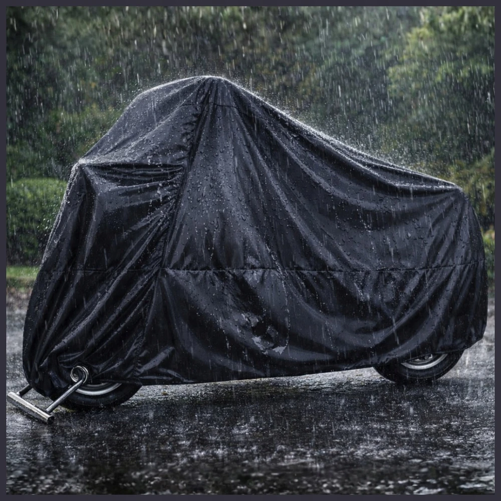Zelgro Dviračio dangtelis, vandeniui atsparus motoroleris 200x110x70cm SU SAGTIE