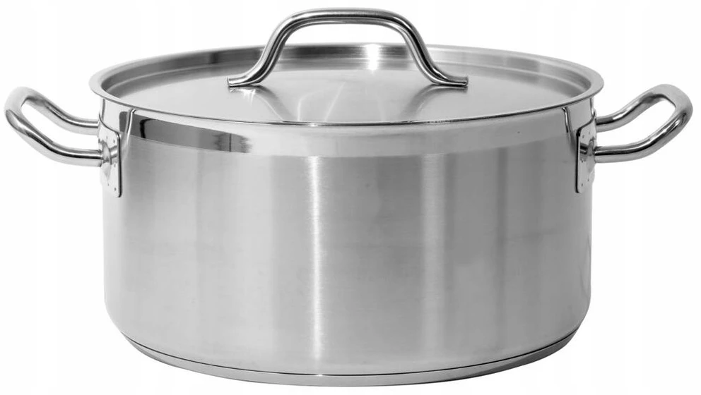 ŽEMAS PUODAS SU nerūdijančiojo plieno dangčiu 32x16cm 12,9L YATO YG-00043