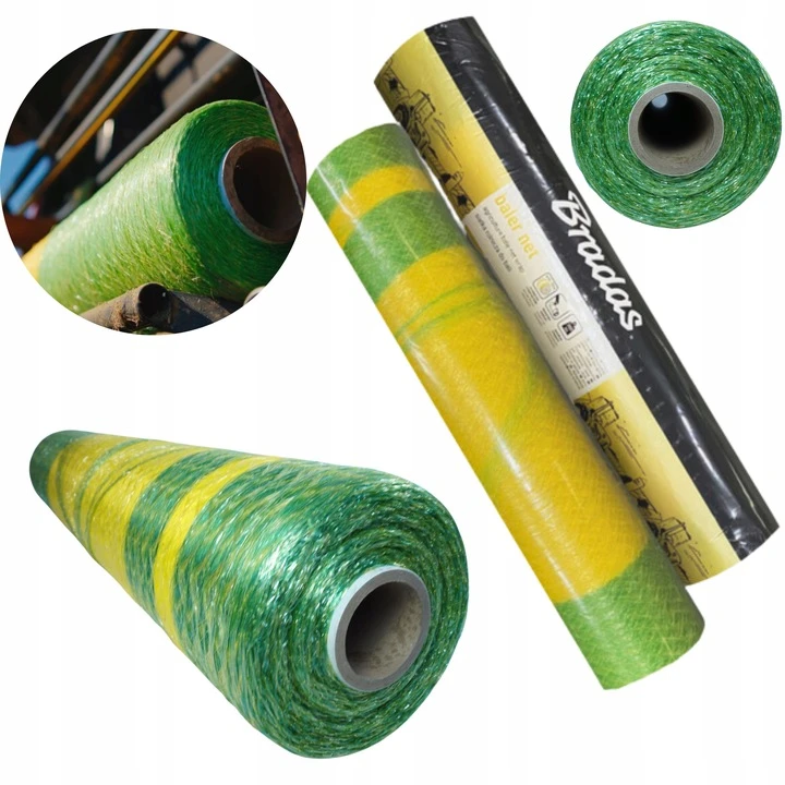 ŽEMĖS ŪKIO TINKLAS ŠIAUDŲ IR ŠIENO PRESAMS, STIPRUS 1,23 x 3000 m