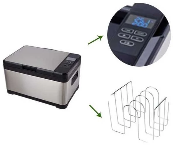 Sous-vide žemos temperatūros virimo įrenginys Zyle ZY100SVC, cirkuliatorius, 800 W