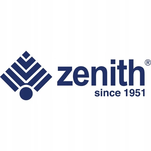 Zenith 10 Sidabrinis automatinis rašiklis, mėlynas rašalas