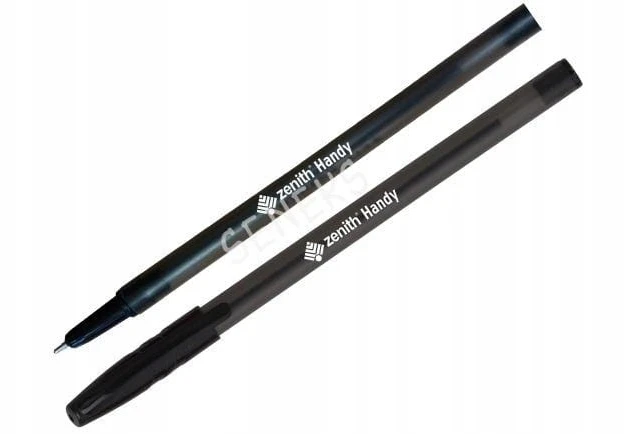 Zenith Handy rašiklis, juodas, 10 vnt., 0,7 mm